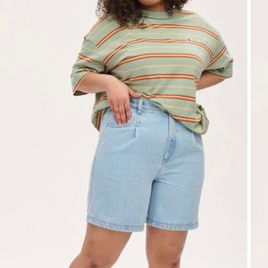 NWT Lucy and Yak Bonnie Shorts Light Wash W36